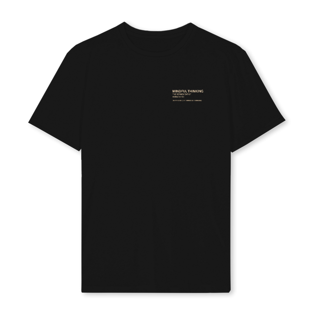 HK Black Regular Tee.