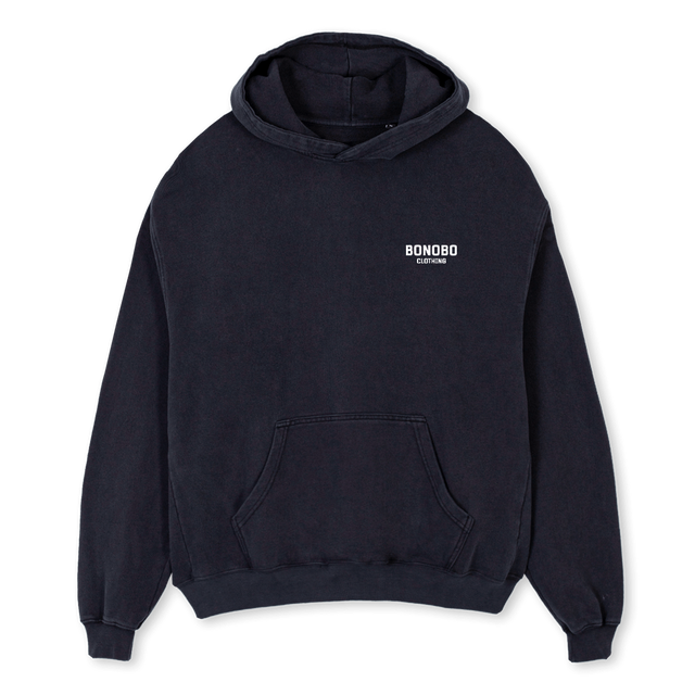LUCID DREAMS Vintage Black Oversized Hoodie.