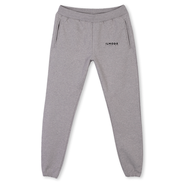 M J GREY Grey Marl Sweatpants.