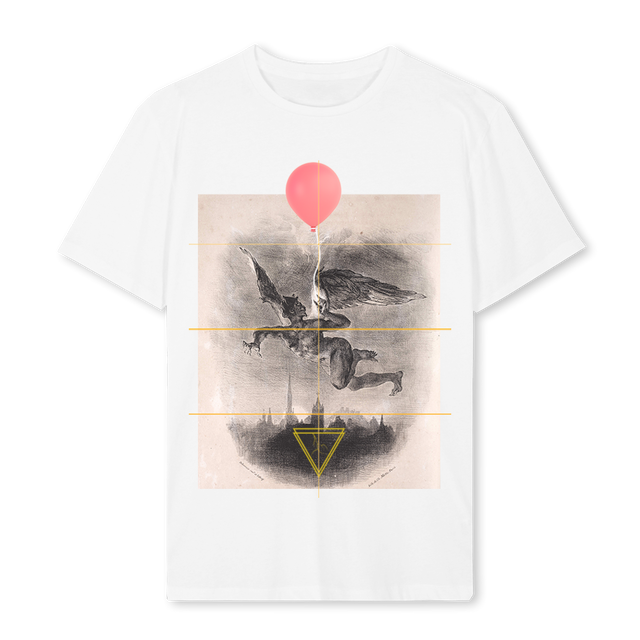 BALLOON White Regular Tee.