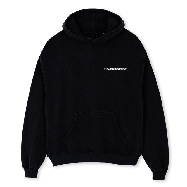 HB Black Oversized Hoodie.