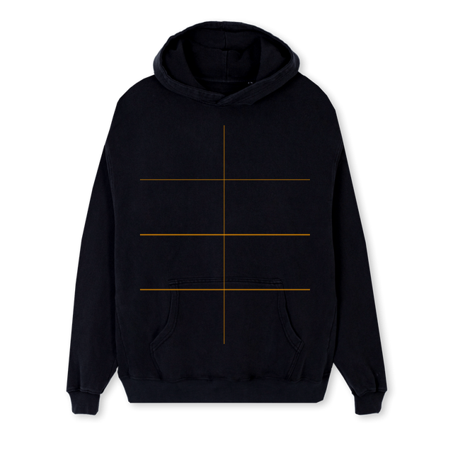 CHUDOHOODIE Black Regular Hoodie.