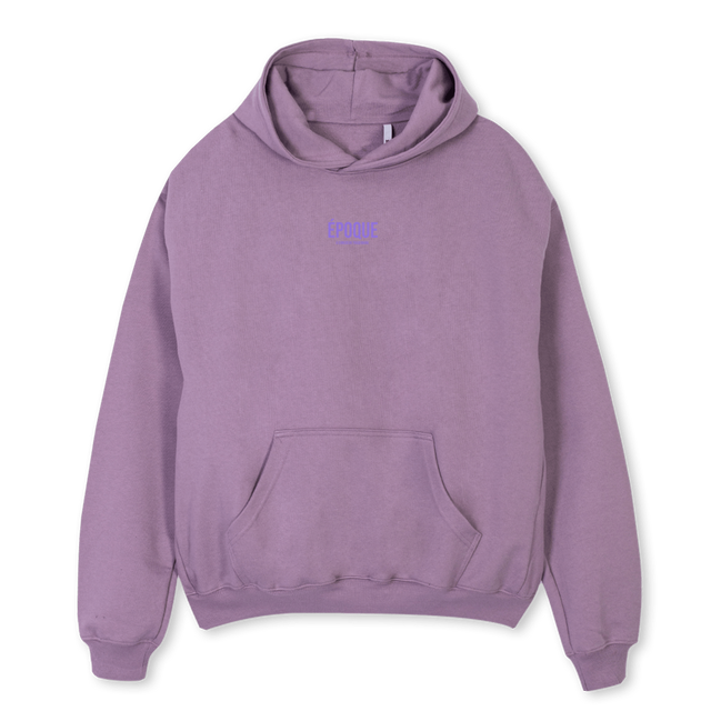 EPOQUE VIOLETTE HOOD Purple Oversized Hoodie.