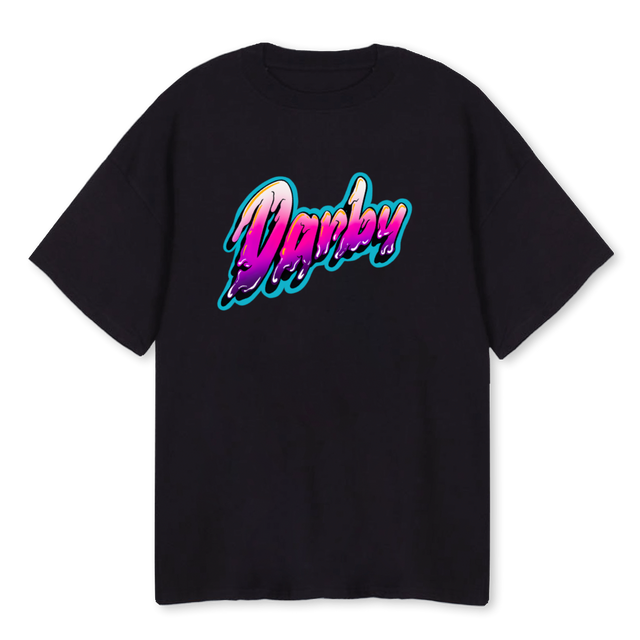 SHIRTSAMPLE Black Oversized Tee.