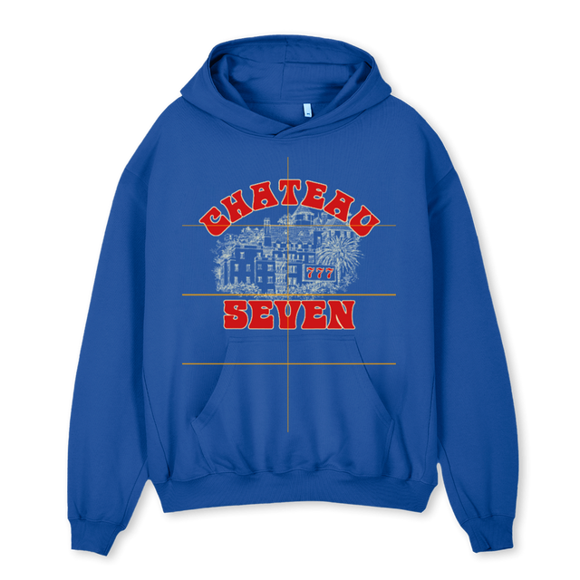 CBLUE Cobalt Blue Oversized Hoodie.