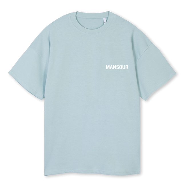 COLD BLUE Cold Blue Oversized Tee.