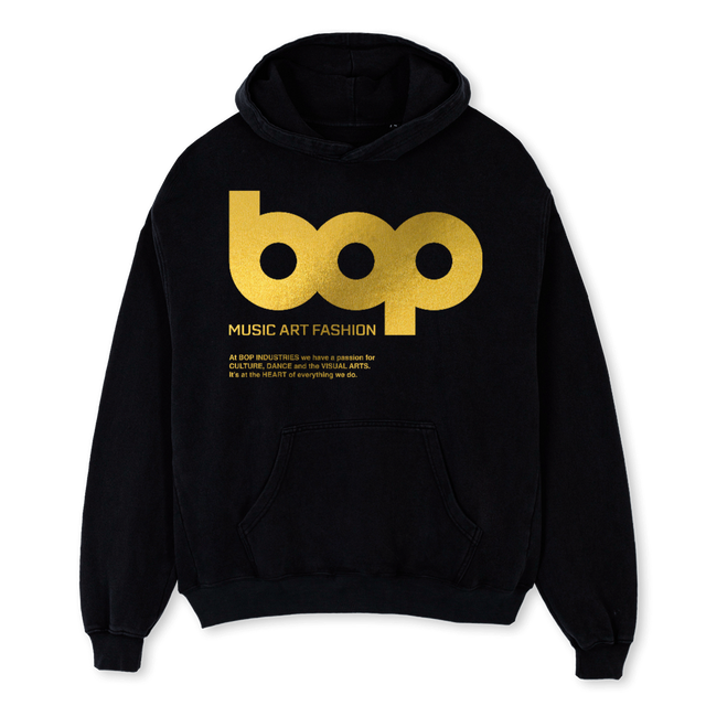 BOPONE Black Oversized Hoodie.