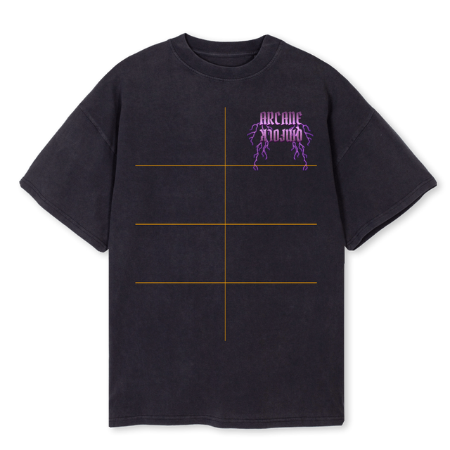 BATWOMAN Vintage Black Oversized Tee.