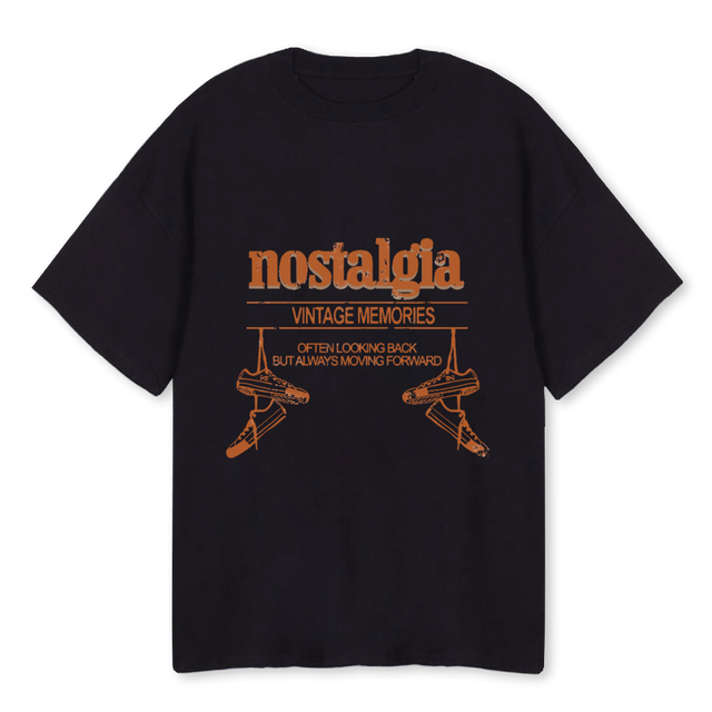 HANGSHOW Black Oversized Tee.