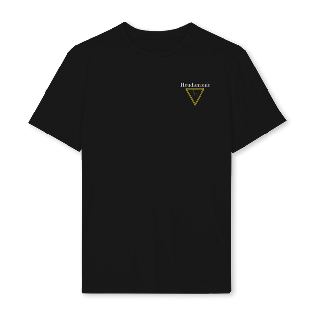 HEUDAM NEGRO Black Regular Tee.