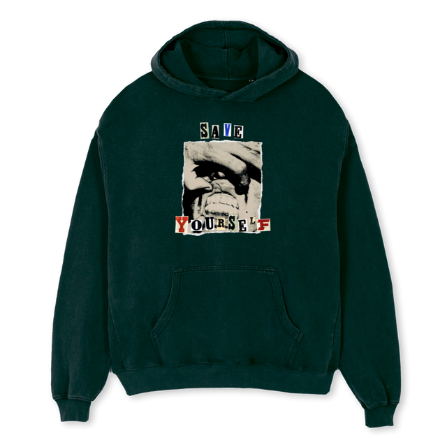 TAND Wild Green Oversized Hoodie.