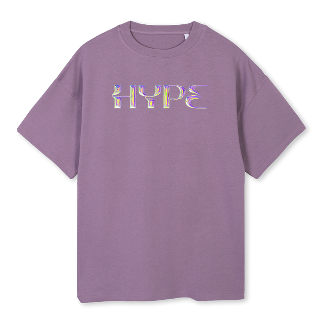 HYPEPURPLE Purple Oversized Tee.