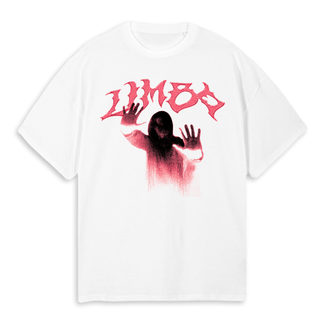 FACE OF EVIL White Oversized Tee.