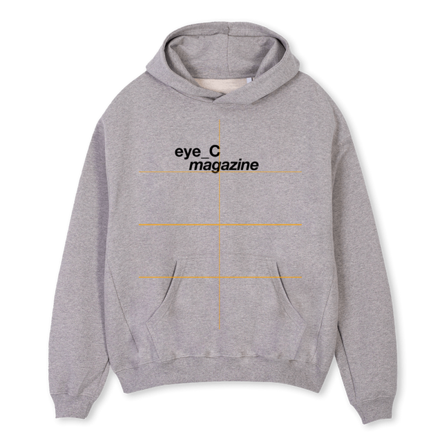 MAGAZINE HOODIE I Grey Marl Oversized Hoodie.