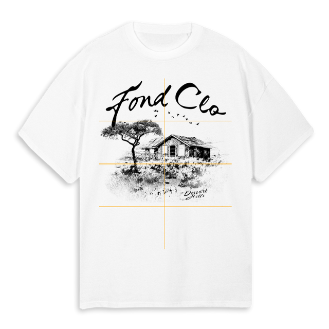 HILLS SHIRT White Oversized Tee.