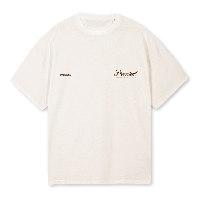 VINTAGE  PRESCIENT Vintage White Oversized Tee.