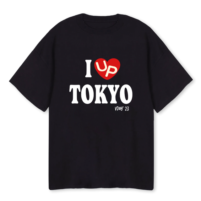ILOVEVDAY Black Oversized Tee.