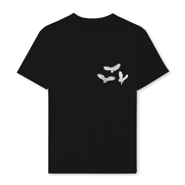 OWL TEE Black Regular Tee.