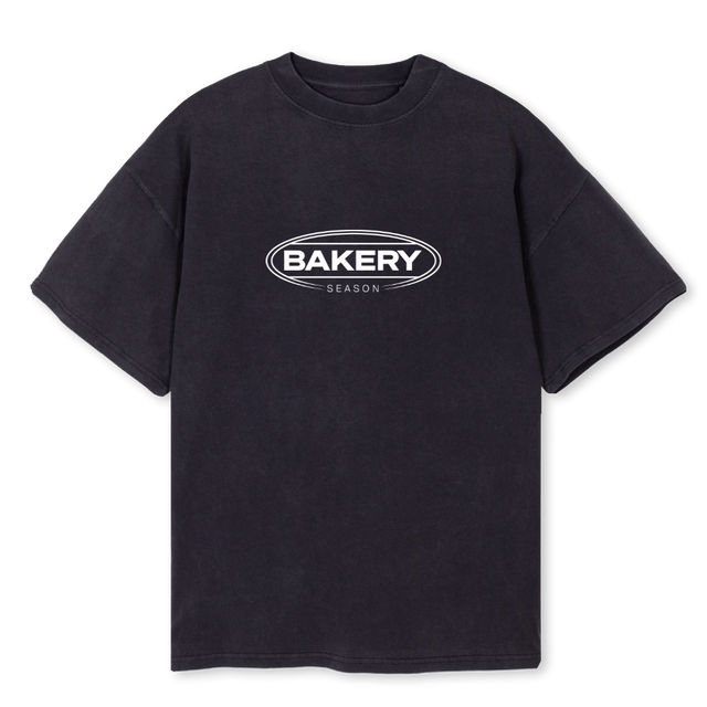 BASKETBALL Vintage Black Oversized Tee.