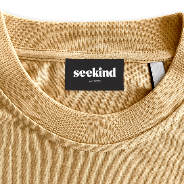 SEEKIND Custom Neck Label.