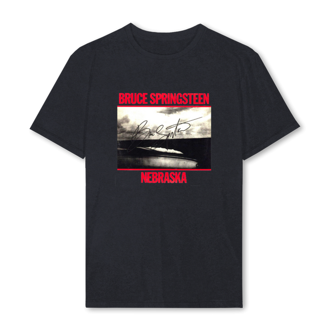 SPRINGSTEENBLK Vintage Black Regular Tee.