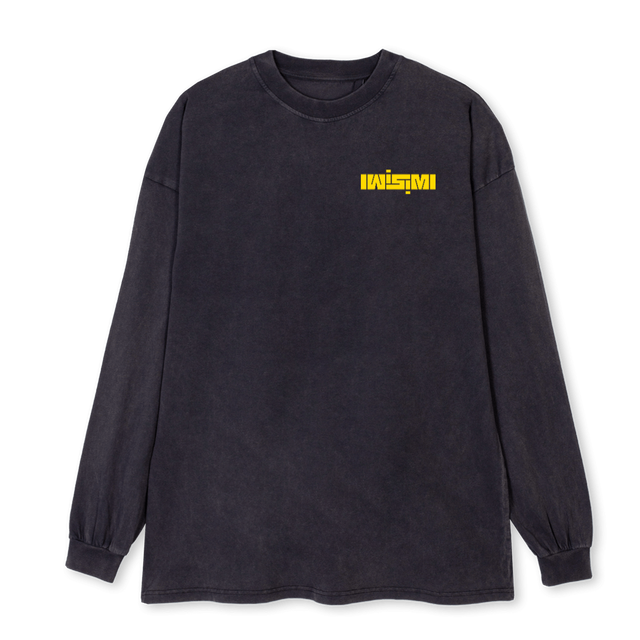 COWBOYTT Vintage Black Oversized LS Tee.