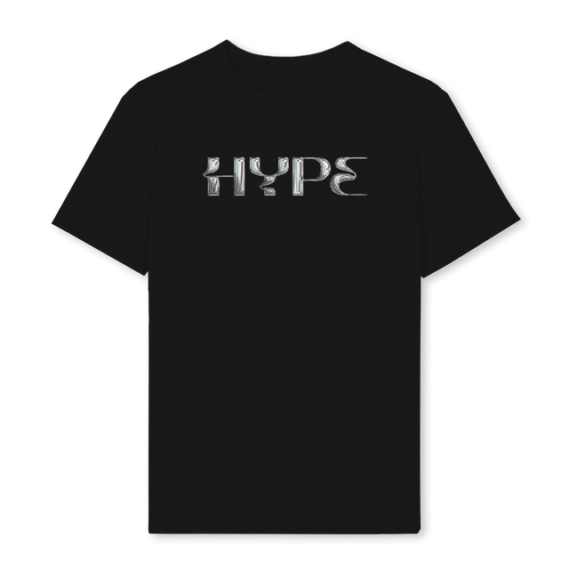 HYPEBLACK Black Regular Tee.