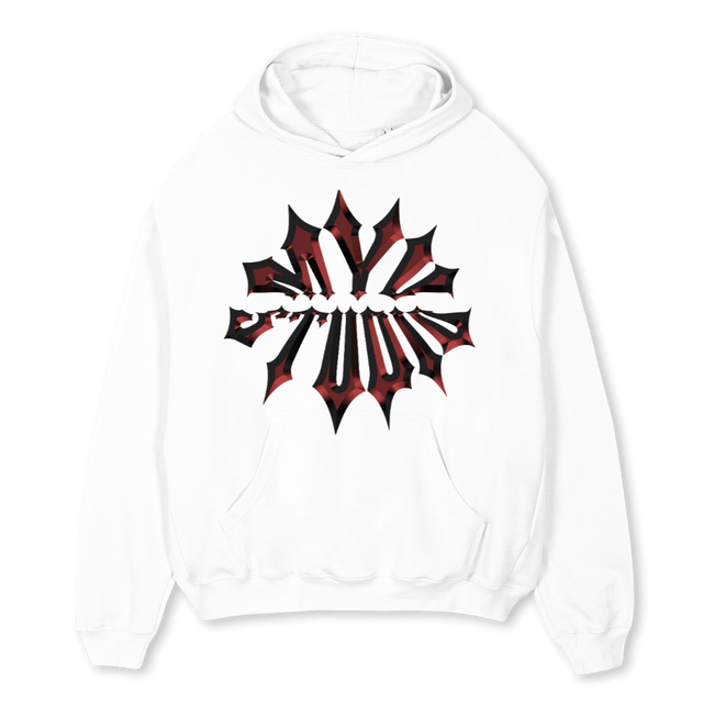 MYU White Oversized Hoodie.