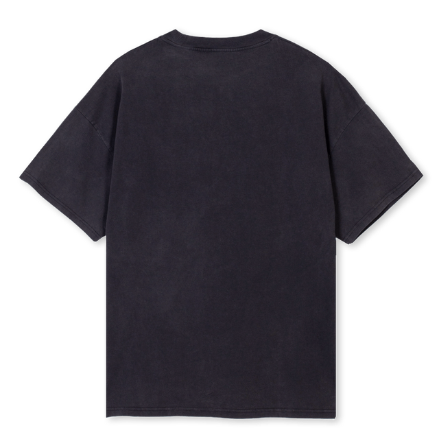 ZACH NUTALL NLOGO Vintage Black Oversized Tee.