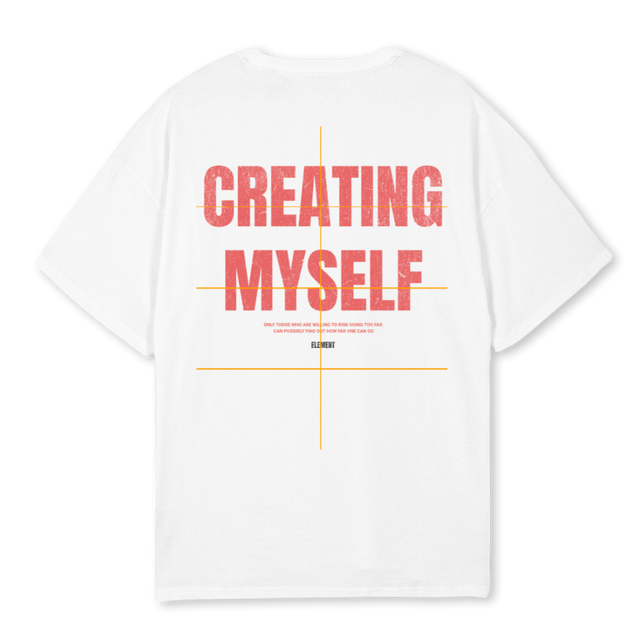 UPDATED CMTW ELEMENT White Oversized Tee.