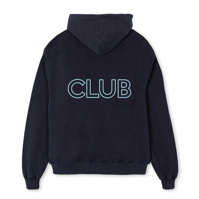 NEON CATHEDRAL Vintage Black Oversized Hoodie.