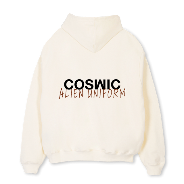 HOODIECOSWICALNCREAM Cream Oversized Hoodie.