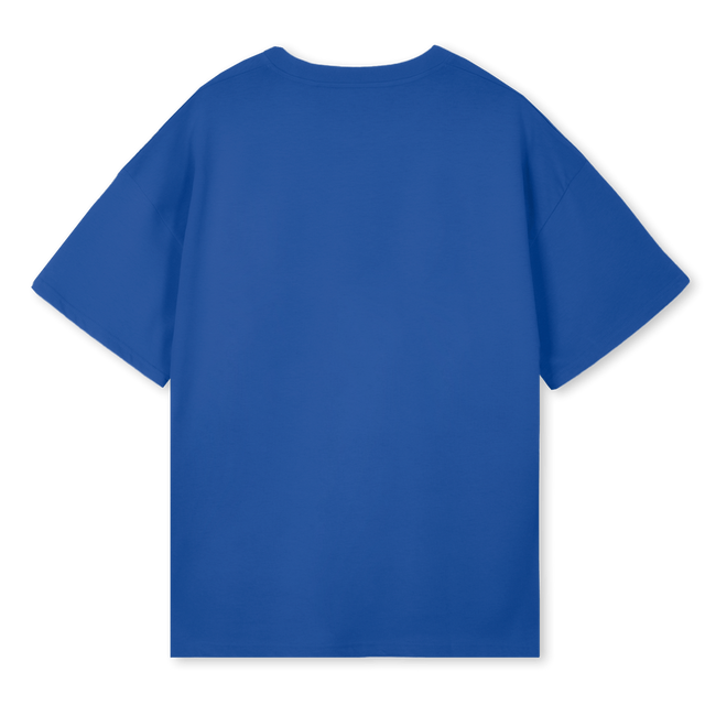 TESTOGEL Cobalt Blue Oversized Tee.