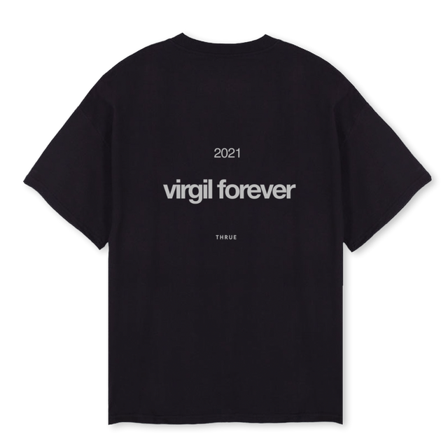 THRUE CORRECT V Black Oversized Tee.