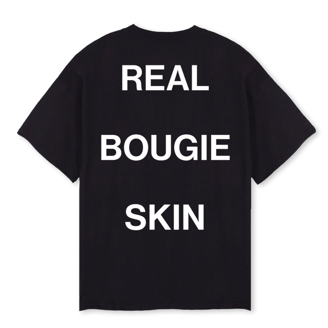 ADESE BOUGIE T Black Oversized Tee.