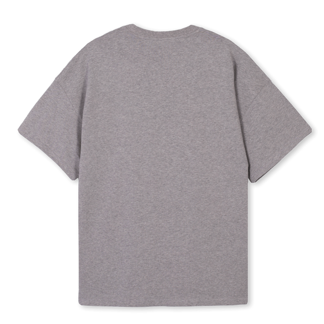 SUVLEFTMYHEART Grey Marl Oversized Tee.