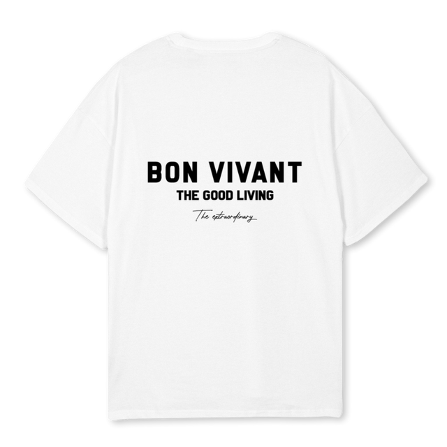 THE EXTRAORDINARY T White Oversized Tee.
