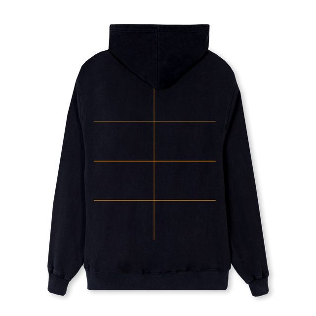 BRANDNAMESMALL Black Regular Hoodie.