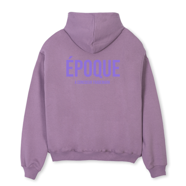 EPOQUE VIOLETTE HOOD Purple Oversized Hoodie.