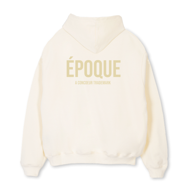 EPOQUE CREME HOODIE Cream Oversized Hoodie.