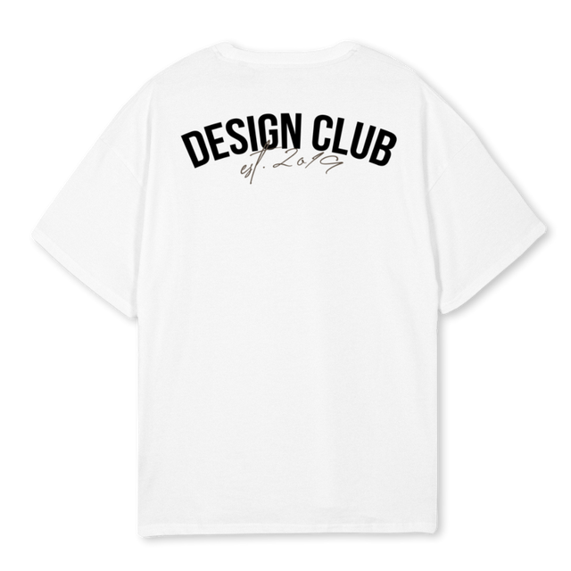 DSNCLBES White Oversized Tee.