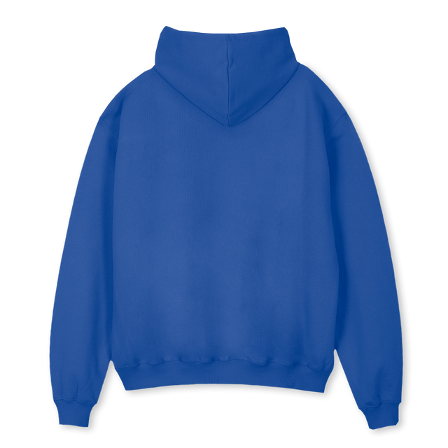 HBFLSSAMPLE Cobalt Blue Oversized Hoodie.