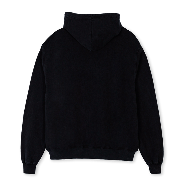 BFUPABSTRACT Black Oversized Hoodie.