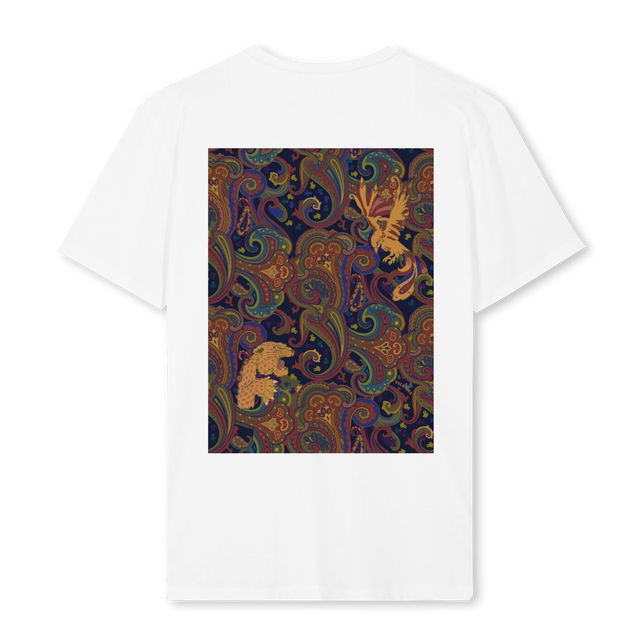 VALENSIA White Regular Tee.