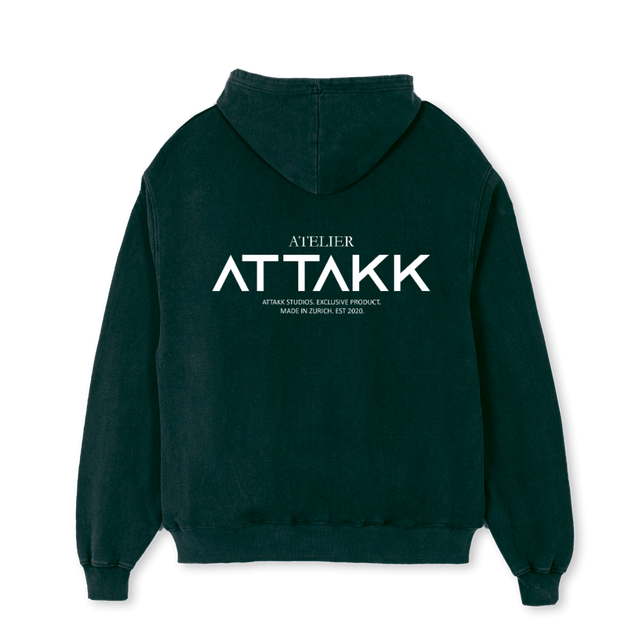 ATELIERHOODIE Wild Green Oversized Hoodie.