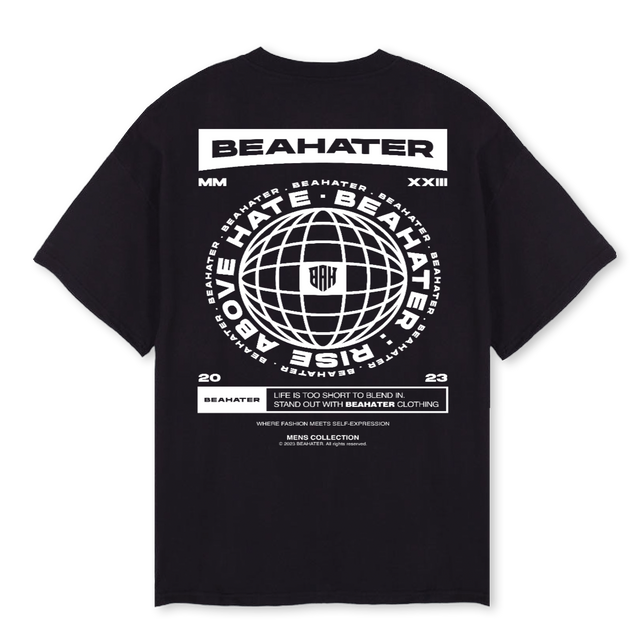 KLASSIK SHIRT Black Oversized Tee.