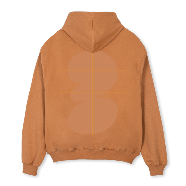 CAMEL HOO Camel Oversized Hoodie.