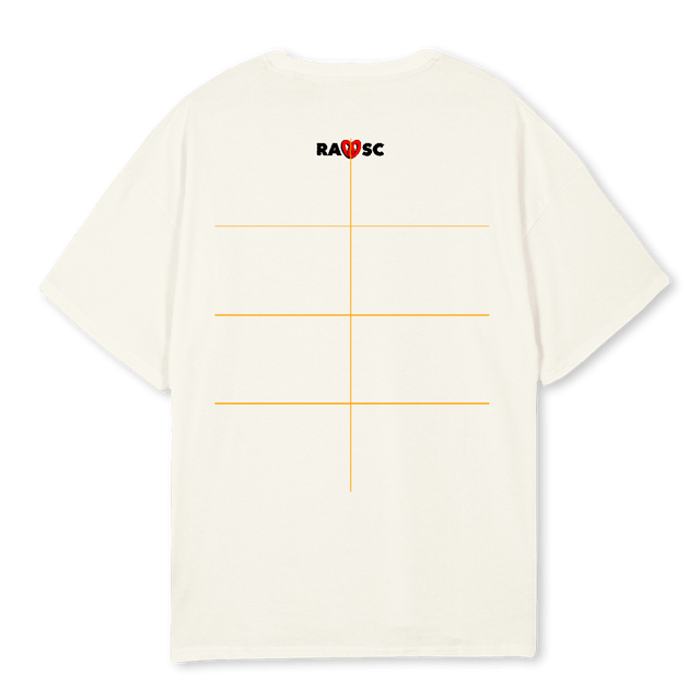 TOSIV Cream Oversized Tee.